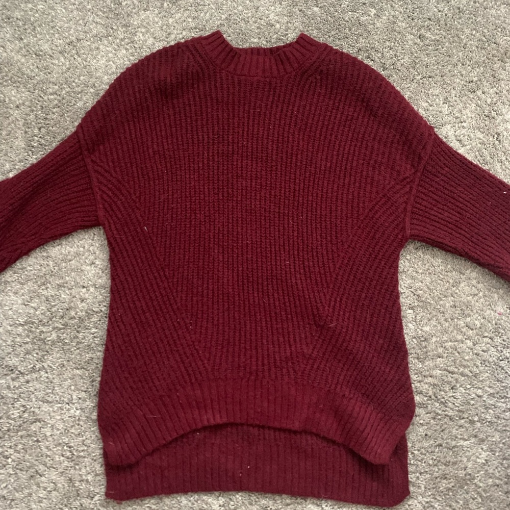 Red American Eagle sweater size XS